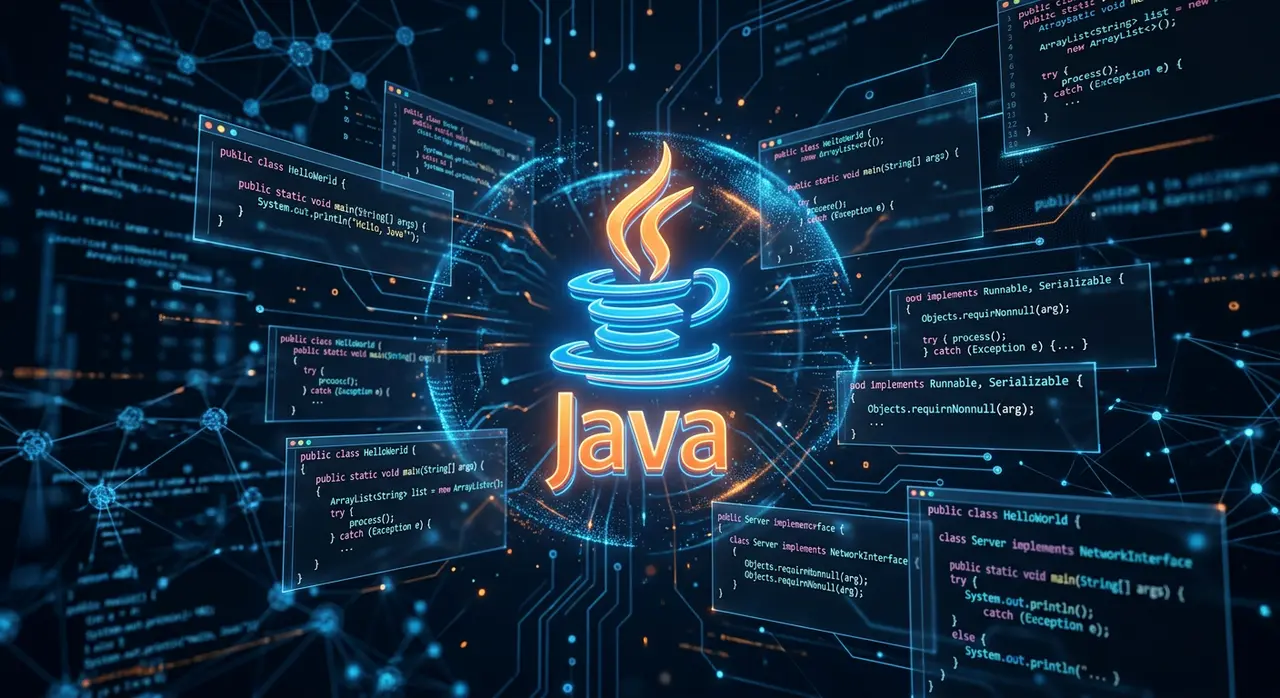 Copertina di Java in pratica e uno sguardo lungo