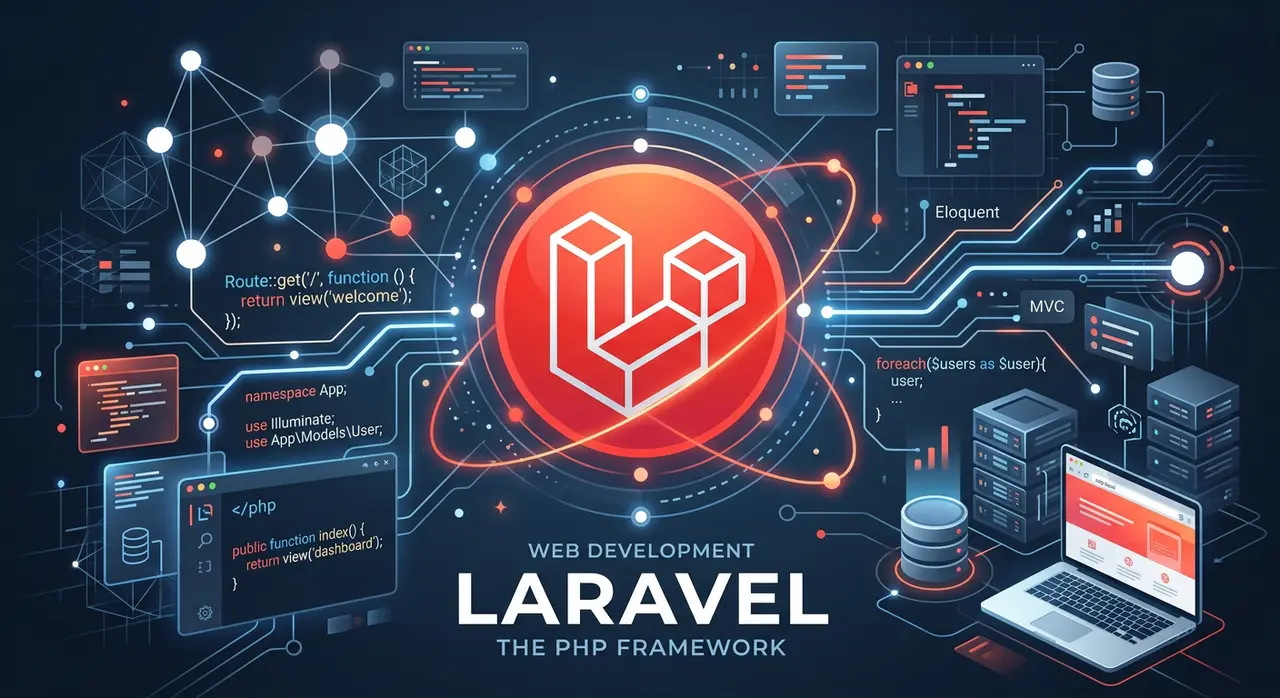Copertina di Laravel in pratica e uno sguardo lungo