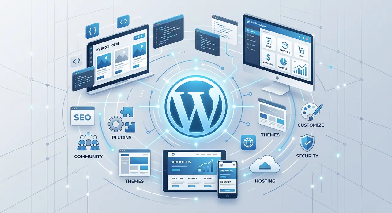 Copertina di Costruire cliccando, non programmando: plugin e temi